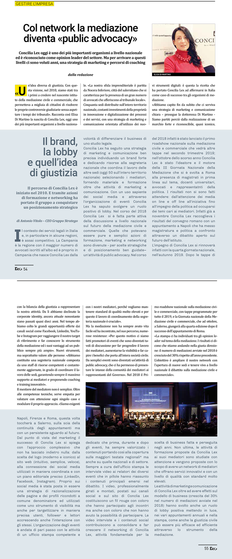 Articolo Economy Concilialex